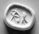 Scarab seal, Steatite, Cypriot