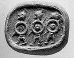 Scaraboid seal, Steatite, Cypriot