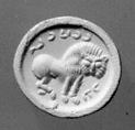 Stamp seal, Carnelian, Sasanian