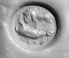 Stamp seal, Lapis lazuli, Sasanian