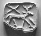 Gable seal, Chlorite or steatite, black