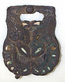 Buckle, Silver, stone inlays, Xiongnu