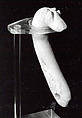 Pendant in the form of an animal head, Dolomite