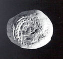Oval sealing with one circular seal impression, Un-baked clay, Old Assyrian Trading Colony