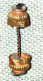 Necklace pendants and beads, Gold, Babylonian