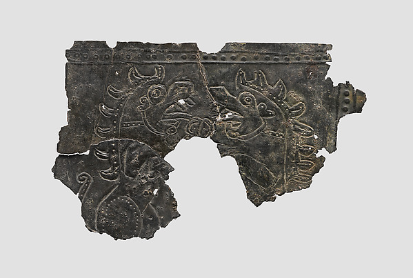 Fragments of plaque with fantastic creatures by an unrecorded maker, The Metropolitan Museum of Art