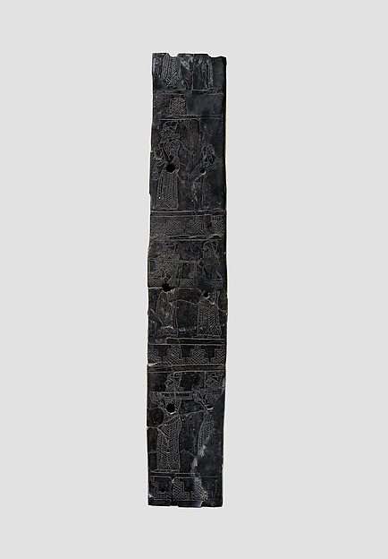 Plaque with tribute bearers by an unrecorded maker, The Metropolitan Museum of Art