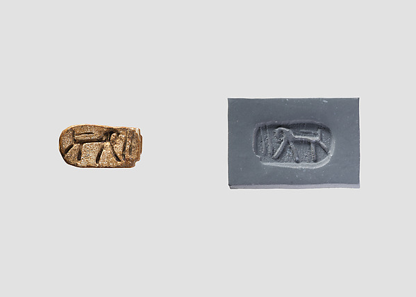 Stamp seal (lion-shaped) with animal by an unrecorded maker, The Metropolitan Museum of Art