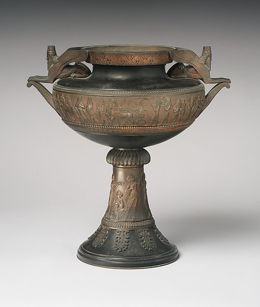 Urn with Assyrian scenes