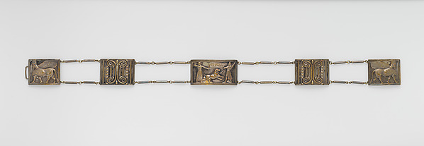 Belt with Assyrian-inspired decoration by an unrecorded maker, The Metropolitan Museum of Art