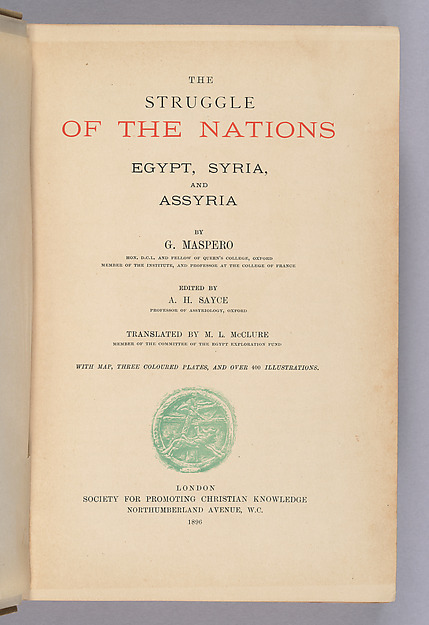 History of the Ancient Peoples of the Classic East