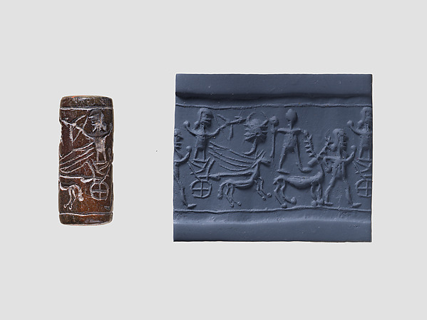 Cylinder seal by an unrecorded maker, The Metropolitan Museum of Art