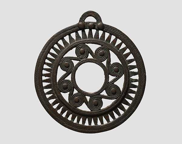 Openwork pendant by an unrecorded maker, The Metropolitan Museum of Art