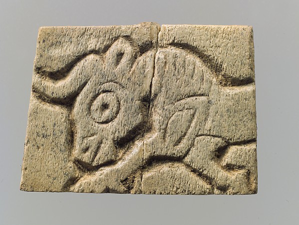 Panel fragment 1.06 x 1.42 in. (2.69 x 3.61 cm)