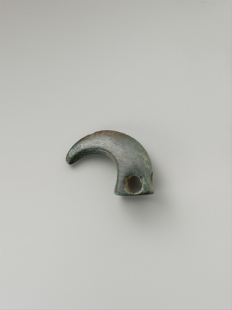 Harness or bridle fitting in the form of a claw 0.59 x 1.26 in. (1.5 x 3.2 cm)
