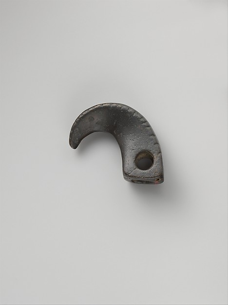 Harness or bridle fitting in the form of a claw 0.71 x 1.61 in. (1.8 x 4.09 cm)