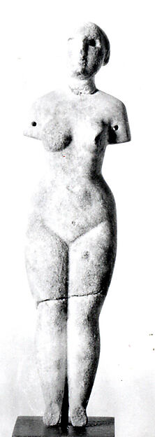 Figure of a standing woman 6 1/4 in. (15.9 cm)