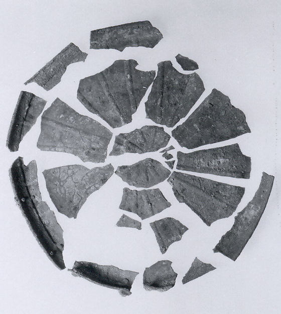 Basin fragments 2.48 x 4.37 in. (6.3 x 11.1 cm)
