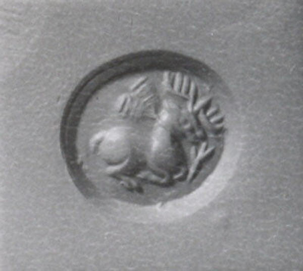 Stamp seal 0.39 in. (0.99 cm)