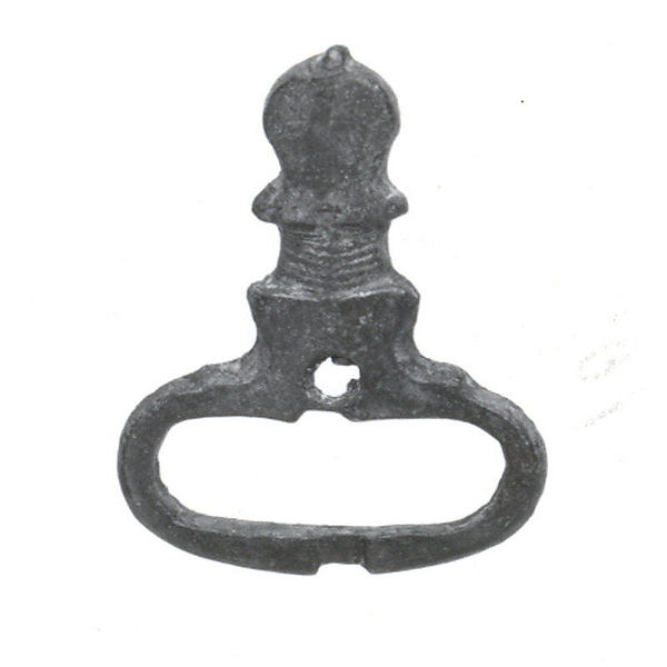 Belt buckle 1.37 x 1.75 in. (3.48 x 4.45 cm)
