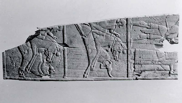 Panel fragment 6.1 x 2.32 in. (15.49 x 5.89 cm)