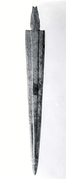 Sword or dagger 17.24 x 2.01 in. (43.79 x 5.11 cm)