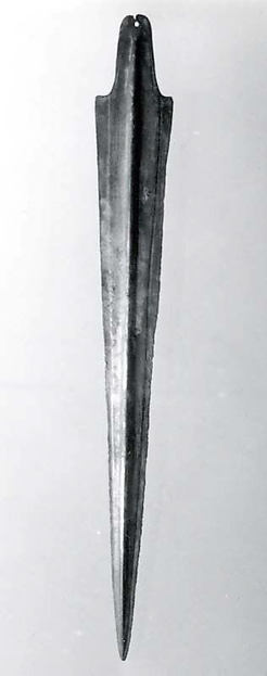 Sword or dagger 13.5 x 1.61 in. (34.29 x 4.09 cm)