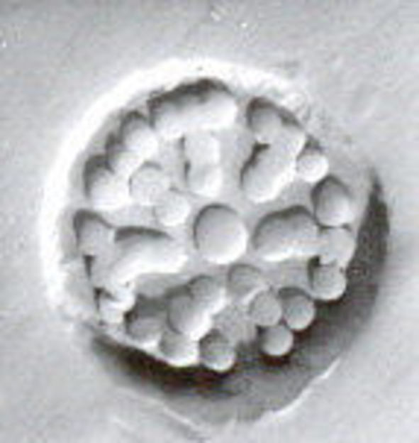 Stamp seal 0.24 in. (0.61 cm)