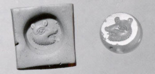 Stamp seal 0.31 in. (0.79 cm)