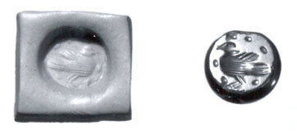 Stamp seal 0.28 in. (0.71 cm)