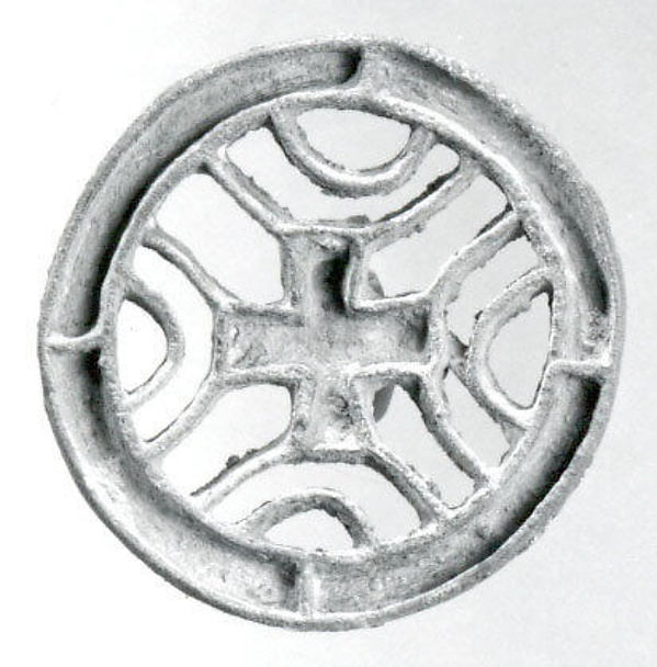 Compartmented stamp seal 0.55 in. (1.4 cm)