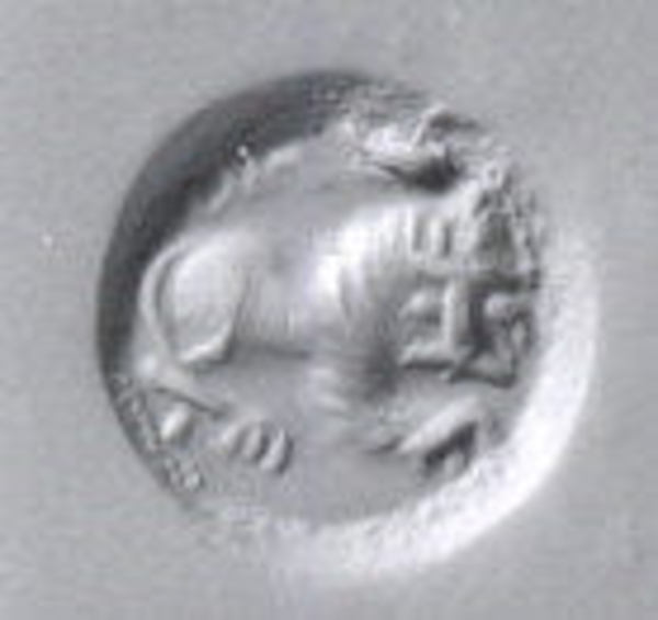 Stamp seal 0.51 in. (1.3 cm)