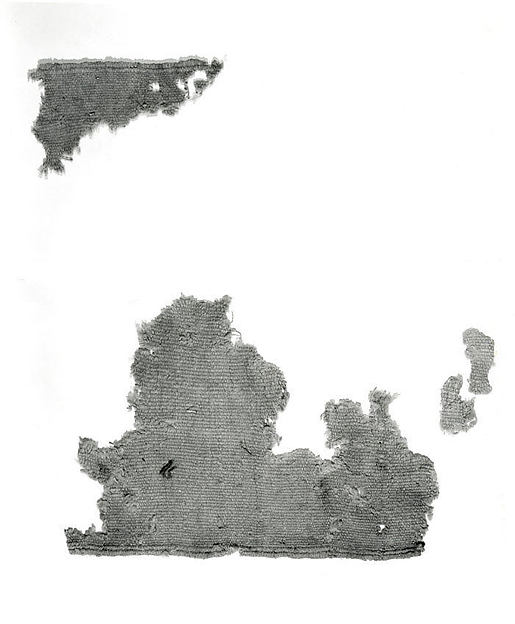 Textile fragment 14 x 11 in. (35.6 x 27.9 cm)