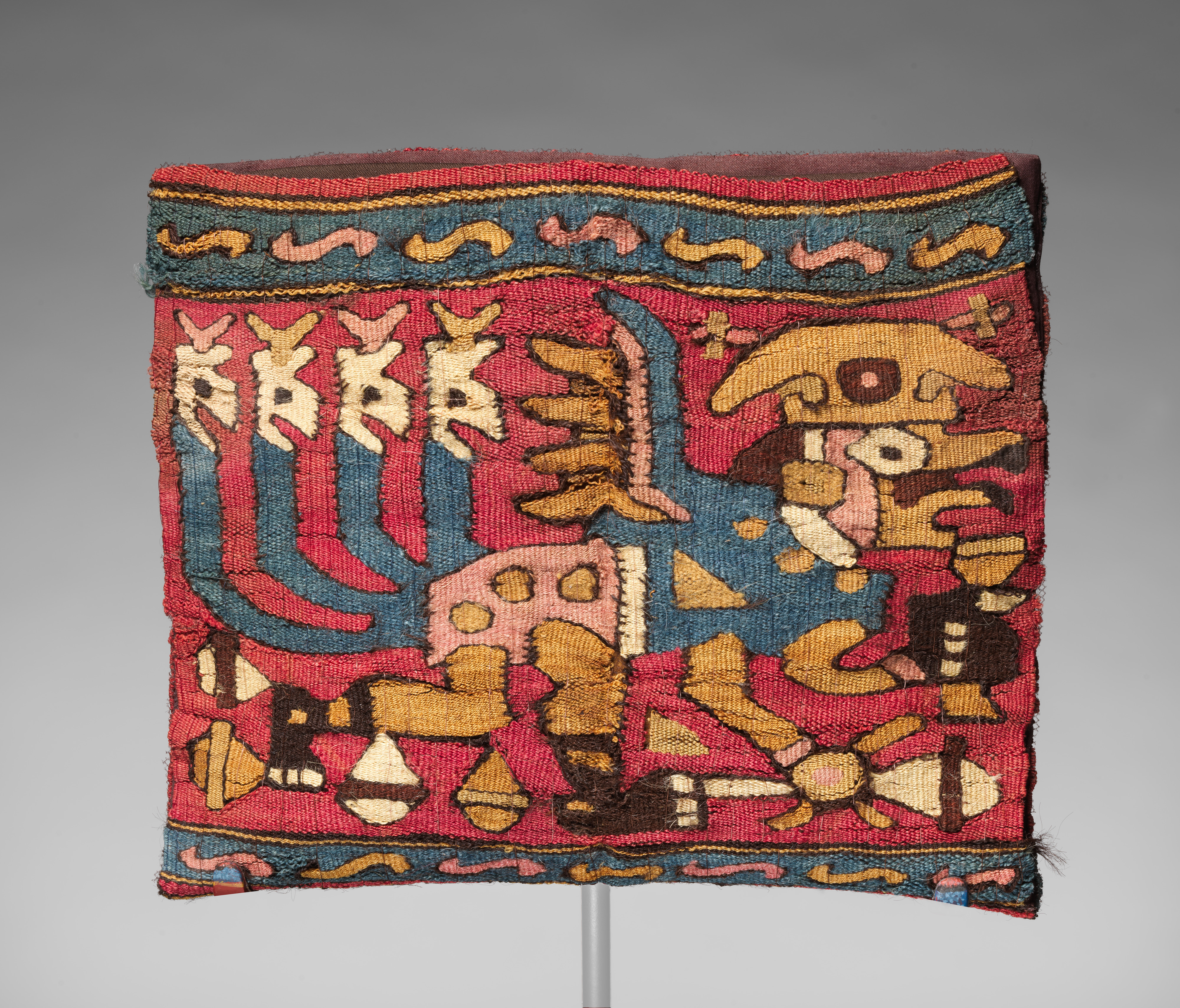 Moche artist(s) - Chuspa (coca bag) - Moche - The Metropolitan