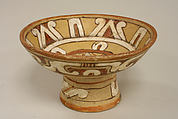 Pedestal Bowl, Ceramic, pigment, Isla de Sacrificios