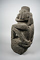 Seated Male Deity (?), Stone, Mexica (Aztec)