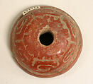 Spindle Whorl, Ceramic, Mexican