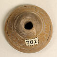 Spindle Whorl, Ceramic, Mexican