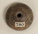 Spindle Whorl, Ceramic, Mexican