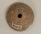 Spindle Whorl, Ceramic, Mexican