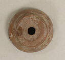 Spindle Whorl, Ceramic, Mexican