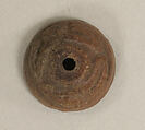Spindle Whorl, Ceramic, Mexican