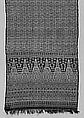 Shoulder Cloth (Selendang), Silk, metal thread, Palembang