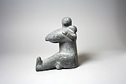 Stone Mother and Child, Anayognak, Stone, Inuit
