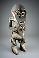 Figure: Male (Tadep), Wood, pigment, Mambila peoples, Bitui group