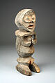 Figure: Female (Tadep), Wood, pigment, Mambila peoples, Mbamnga group