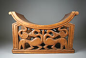 Prestige seat, Duala artist, Wood, Duala peoples