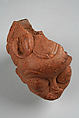 Model Pipe Bowl: Head, Terracotta, Bamessing