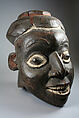 Helmet Mask, Wood, pigment, Fungom