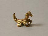 Animal pendant, Gold, Central American Isthmus